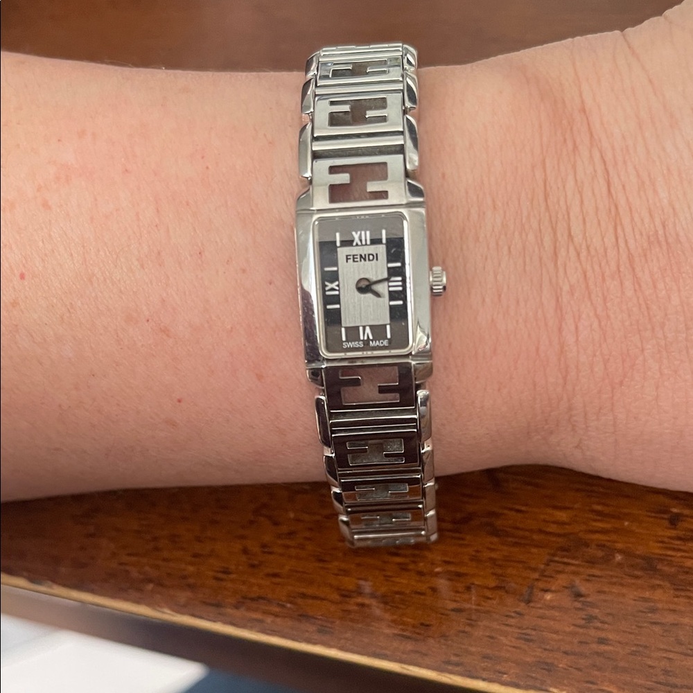 Fendi Silver Bracelet Watch